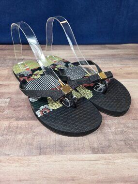 Lindsay Phillips Black Katie Flip Flops